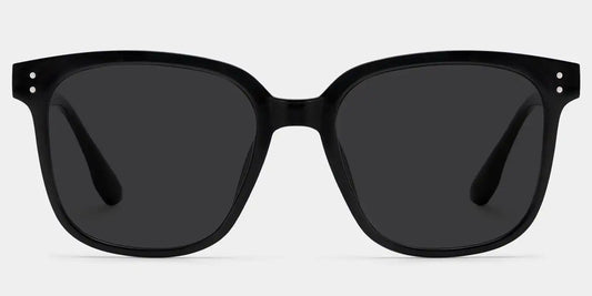 Oglesby Black Square Sunglasses