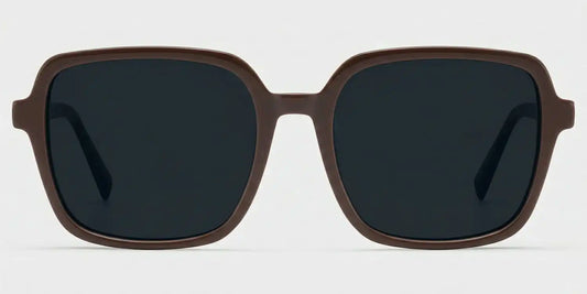Kenneth Dark Brown Square Sunglasses