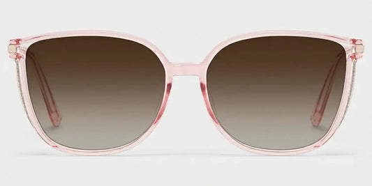 Rodz Flesh-Pink Square Sunglasses