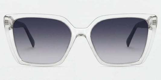 Emery Clear Square Sunglasses