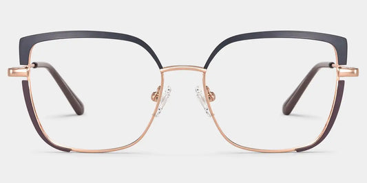 Grasso Two-Tone Rectangle Glasses