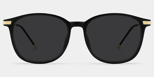 Greene Black Square Sunglasses