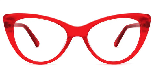 Charis Red Cat eye Glasses