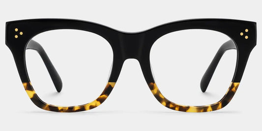 Tandy Tortoise Square Glasses