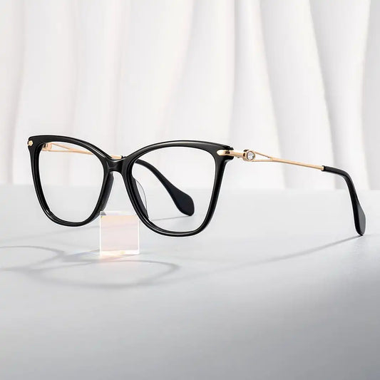 Westley Black Butterfly Glasses