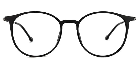 Gamble Black Round Glasses