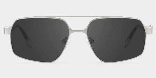 Sterling Silver Aviator Sunglasses