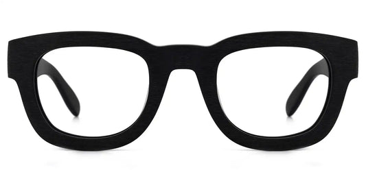 Jalitha Black Rectangle Glasses