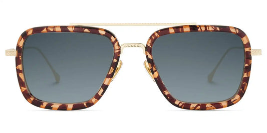 Gifford Tortoise Aviator Sunglasses