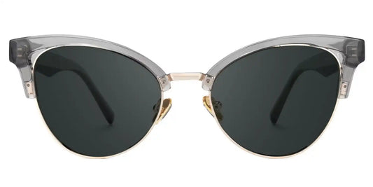 Charlene Gray Browline Sunglasses