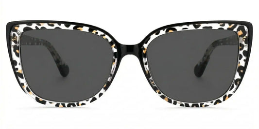 Fenn Black Tortoise Cat eye Sunglasses