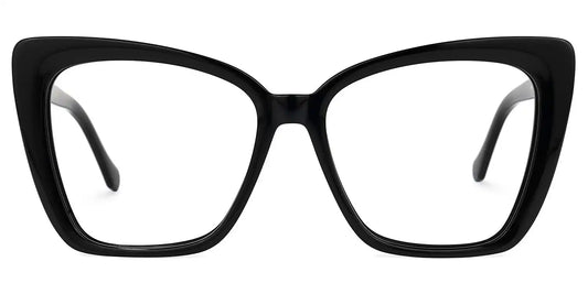 Shanell Black Butterfly Glasses