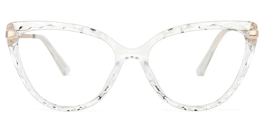 Lucas Clear Cat eye Glasses