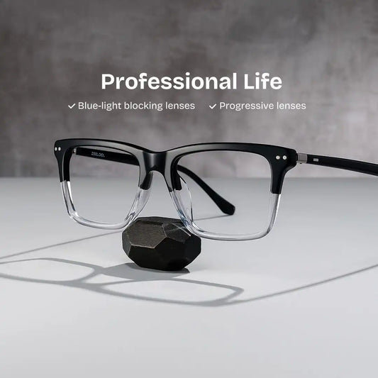 Harper Two-tone Rectangle Glasses
