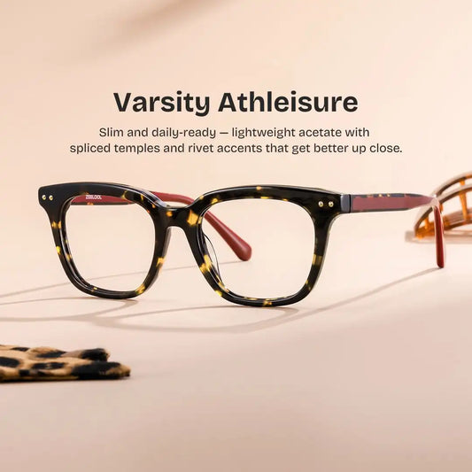 Angela Tortoise Square Glasses