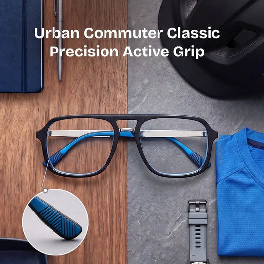 Ryder Blue Aviator Glasses