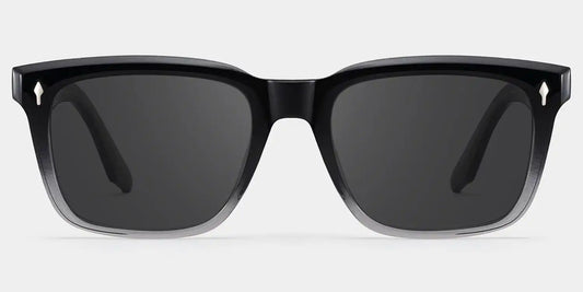 Fletcher Black Rectangle Sunglasses