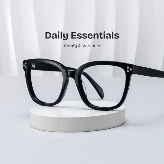 Scarlett Black Square Glasses