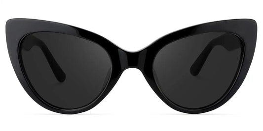Claudette Black Cat eye Sunglasses