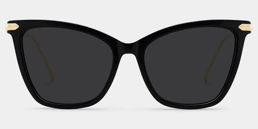 Hilary Black Butterfly Sunglasses