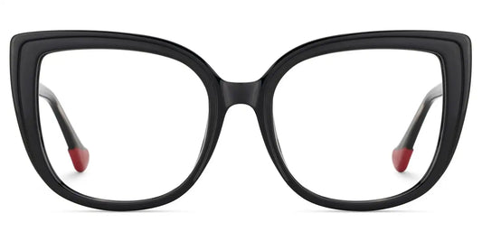 Fenn Black Cat eye Glasses