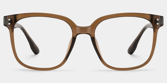 Oglesby Brown Square Glasses