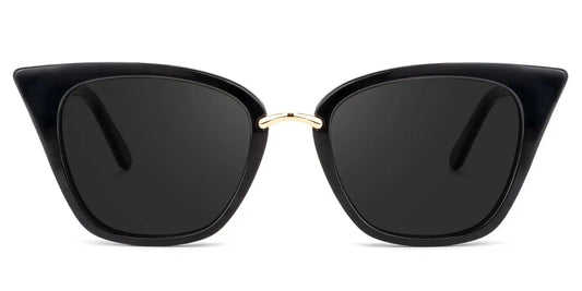 Tallulah Black Cat eye Sunglasses