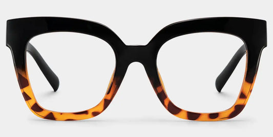 Malcolm Two-Tone Square Glasses