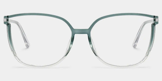 Rodz Gray Green Square Glasses