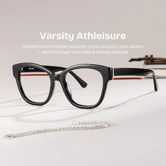 Everest Black Butterfly Glasses
