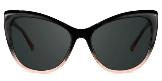 Shelby Black-Pink Cat eye Sunglasses
