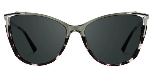 Yomary Two-Tone Cat eye Sunglasses