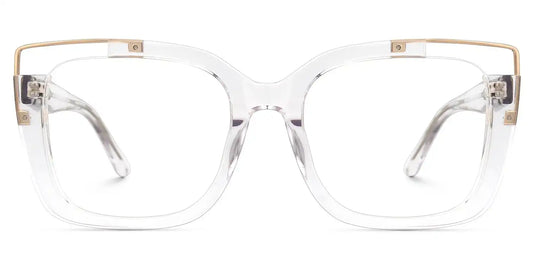 Dortch Clear Square Glasses