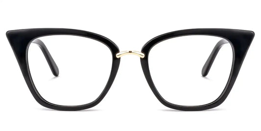 Tallulah Black Cat eye Glasses
