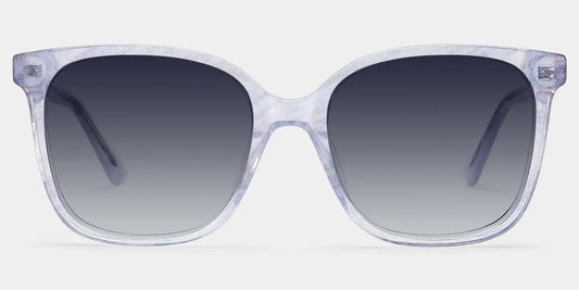 Caroline Clear Square Sunglasses