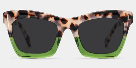 Benitez Two-Tone Square Sunglasses