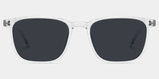 Martinez Clear Square Sunglasses