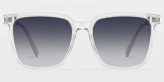 Zeyna Clear Square Sunglasses
