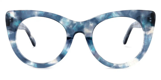 Starry Blue Cat eye Glasses