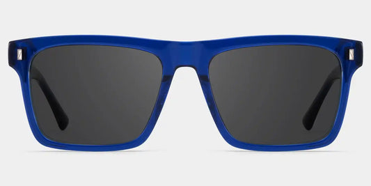 Henry Blue Rectangle Sunglasses