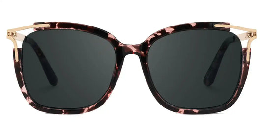 Sidibe Tortoise Square Sunglasses