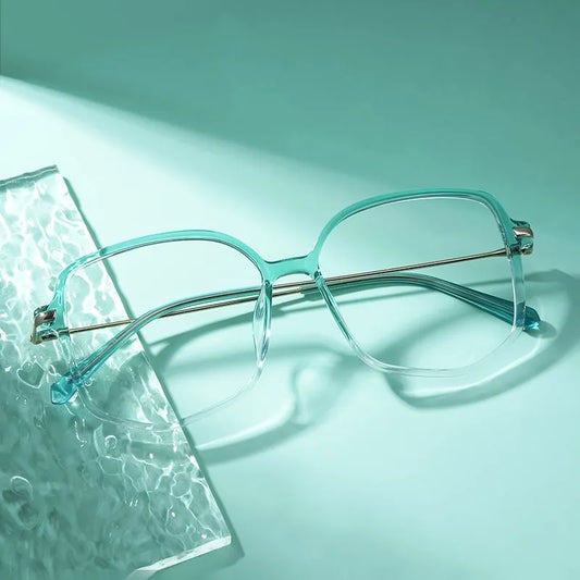 Payton Green Geometric Glasses