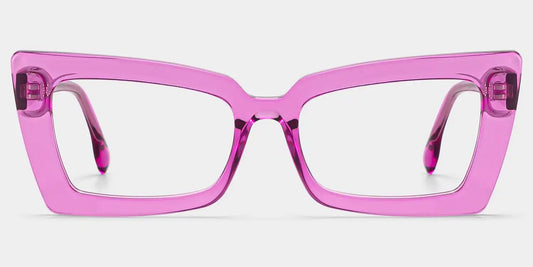 Newell Pink Rectangle Glasses