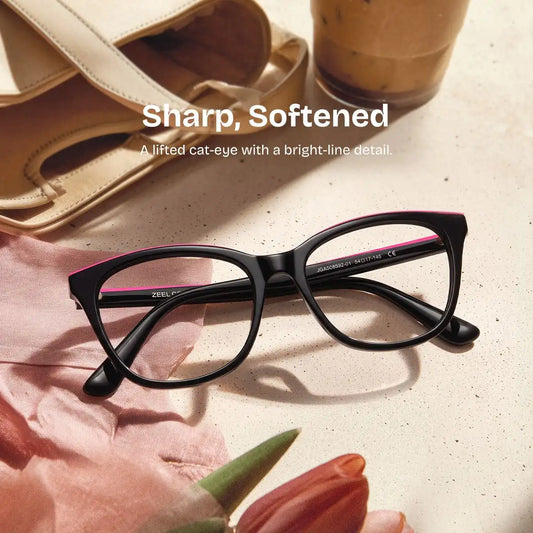 Margaret Black Cat eye Glasses