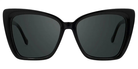 Shanell Black Butterfly Sunglasses