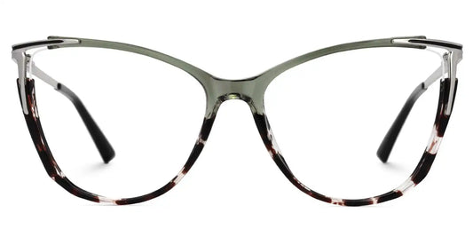 Yomary Two-Tone Cat eye Glasses