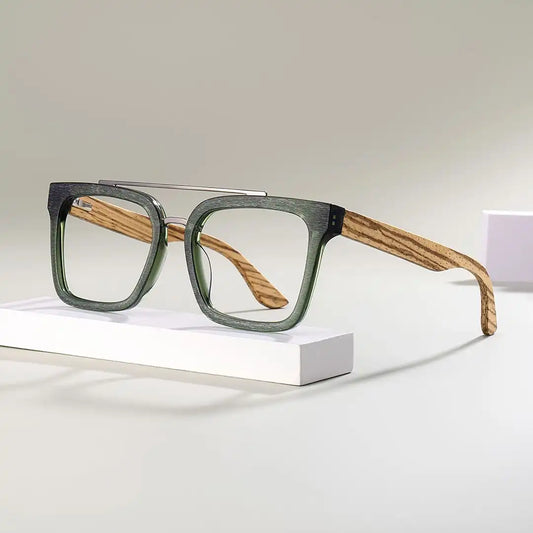 Pascal Green Aviator Glasses
