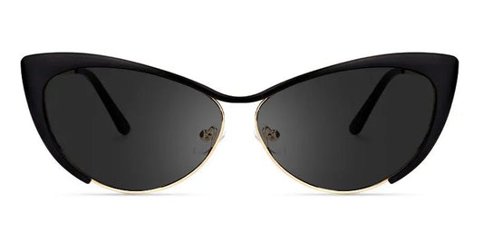Ellen Black Cat eye Sunglasses