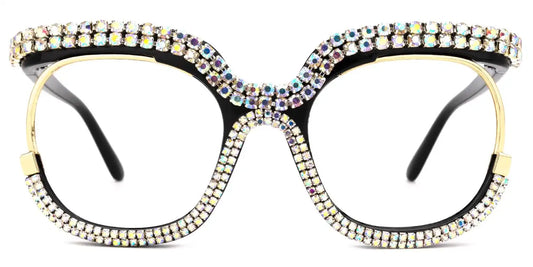 Veasley Multicolor Square Glasses