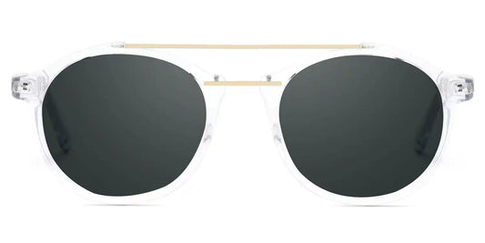 Lee Clear Round Sunglasses